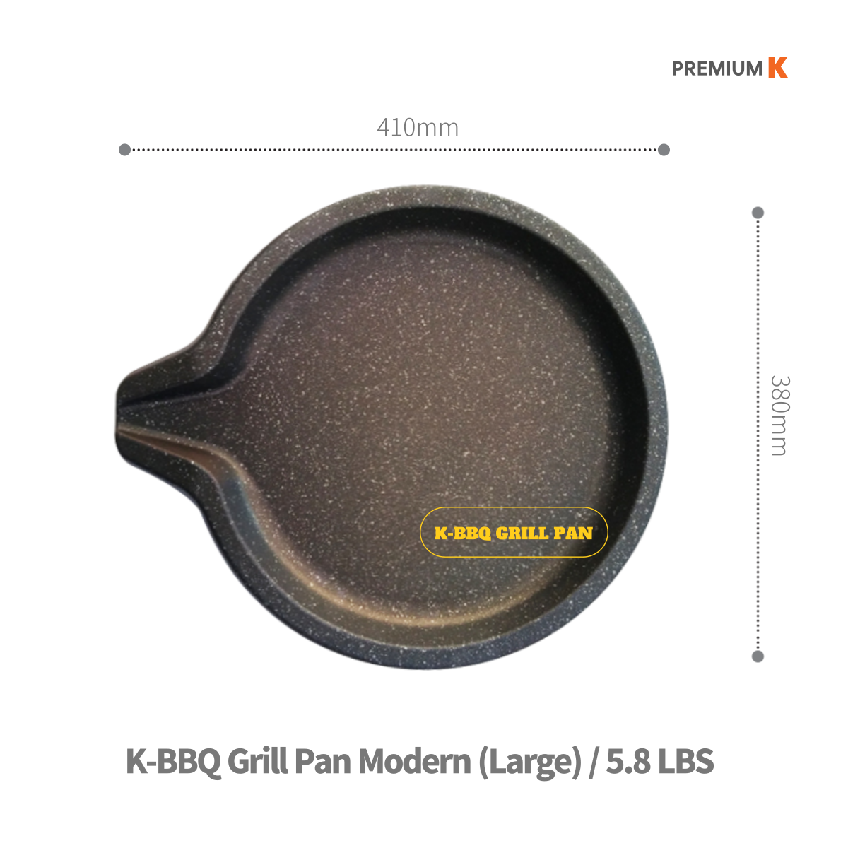 <Free Shipping> K-BBQ Grill Pan (Round, Large Size)