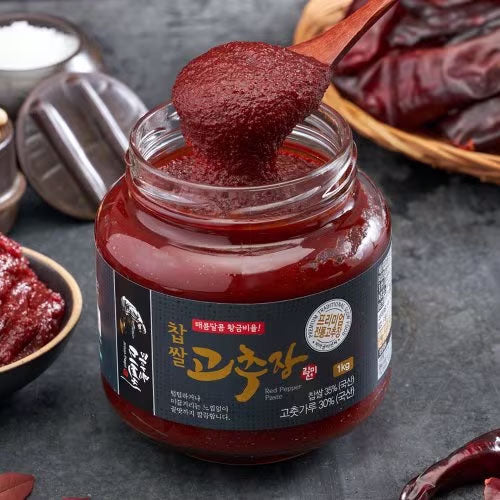 Glutinous Rice Gochujang (1kg) (Made with Grade 1 Chili Powder)