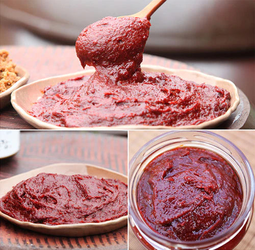 Glutinous Rice Gochujang (1kg) (Made with Grade 1 Chili Powder)