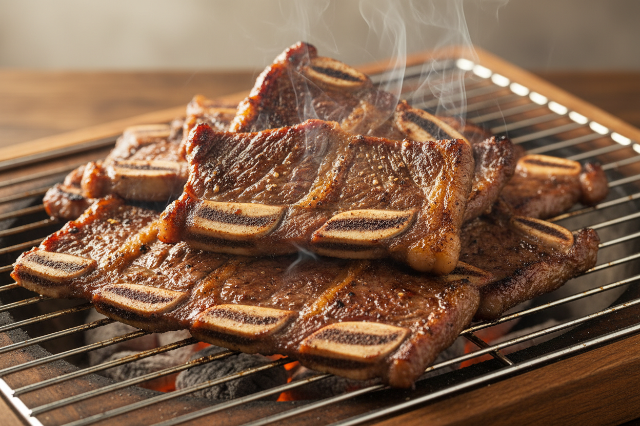 엘에이 갈비 구운거 양념안됨