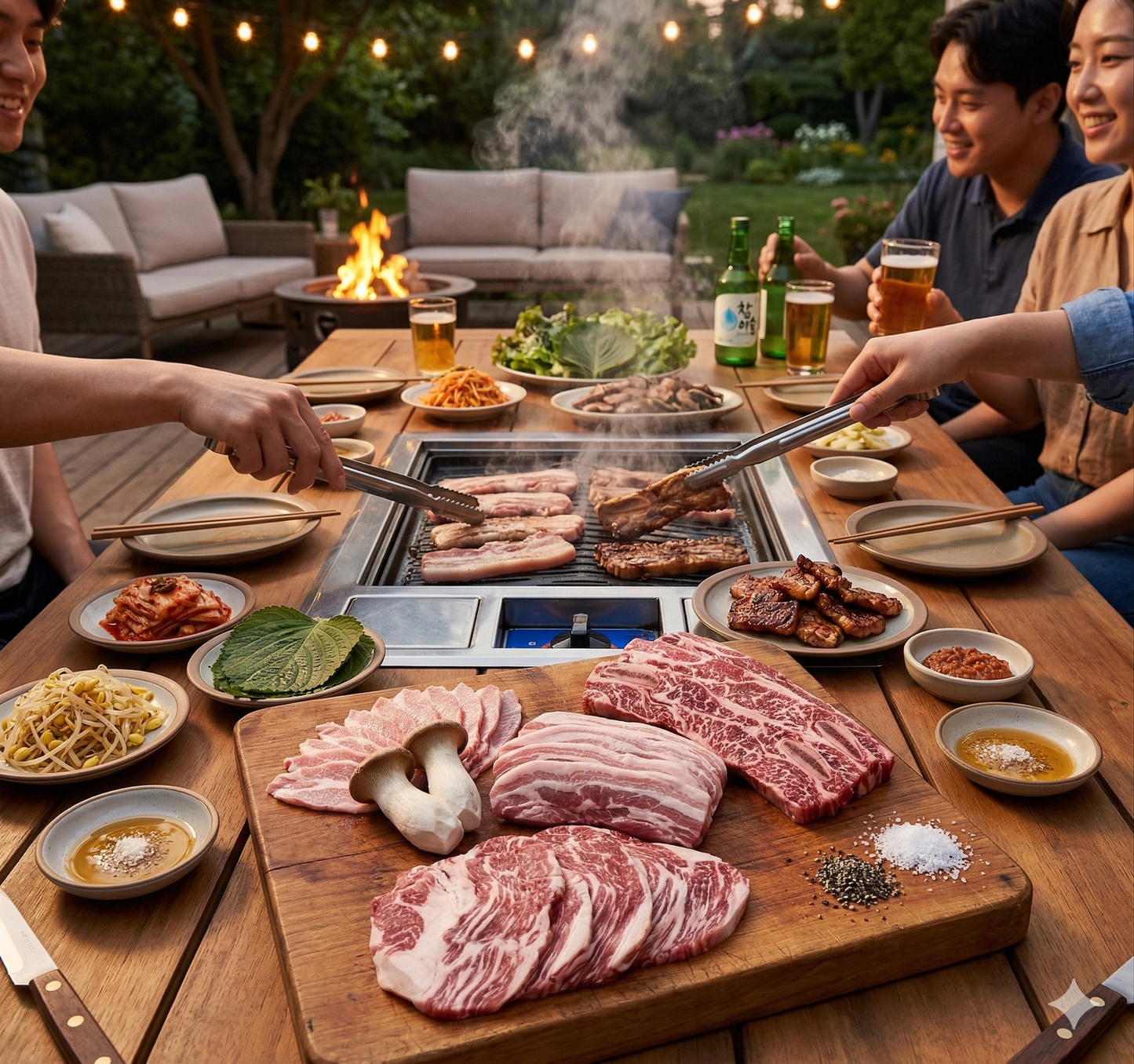 BBQ Party Set ๐๐ฅ(Short Ribs, Pork Jowl, Pork Belly , Black Angus )