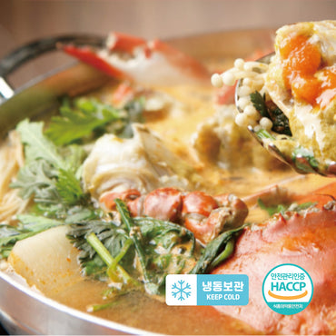 Jeju Gimnyeong Frozen Seafood Mix with Crab
