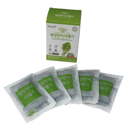 Pyeongchang One-Meal Dried Radish Greens (Siraegi) 5 Packs