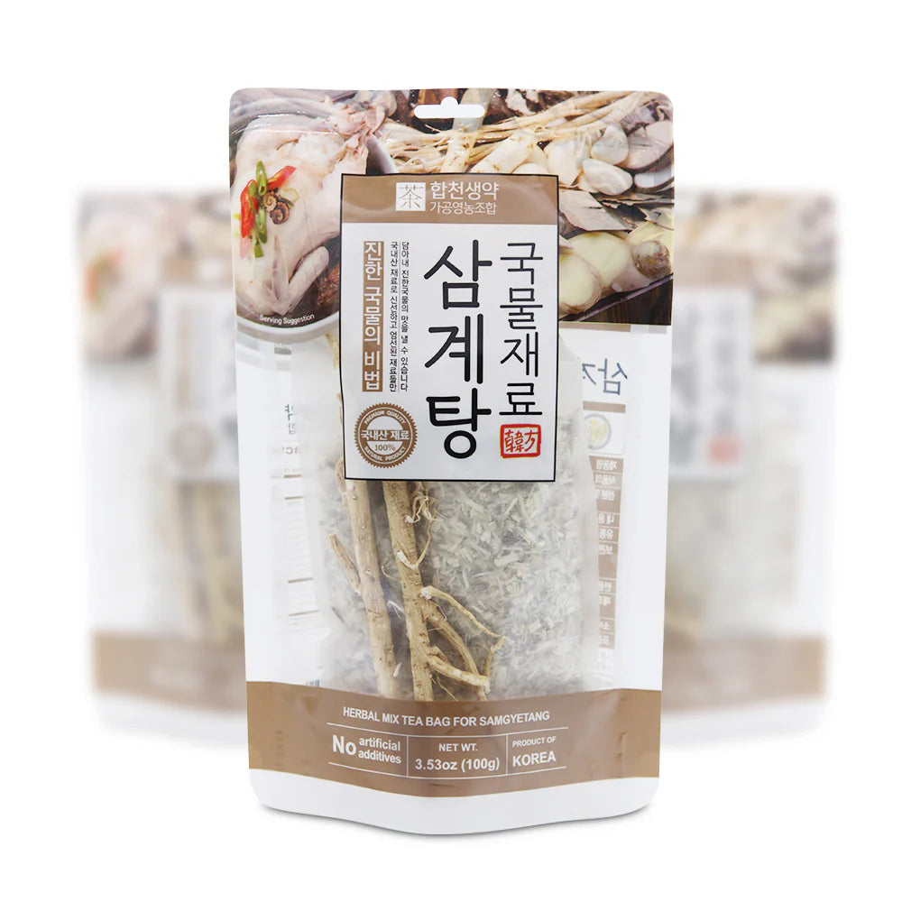Herbal Soup Mix for Samgyetang (Korean Ginseng Chicken Soup) (100g)