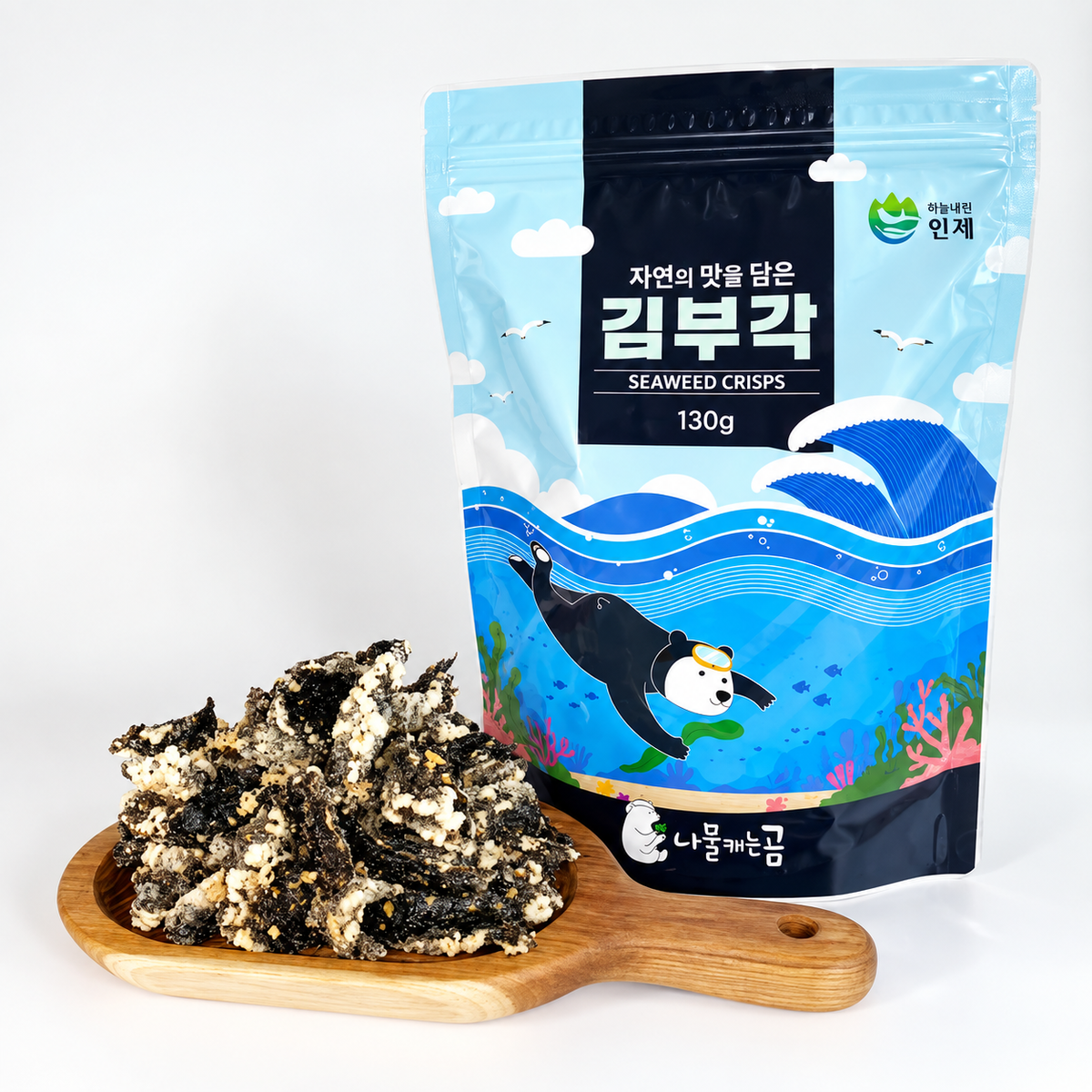 [나물캐는곰] 김부각 (130g)