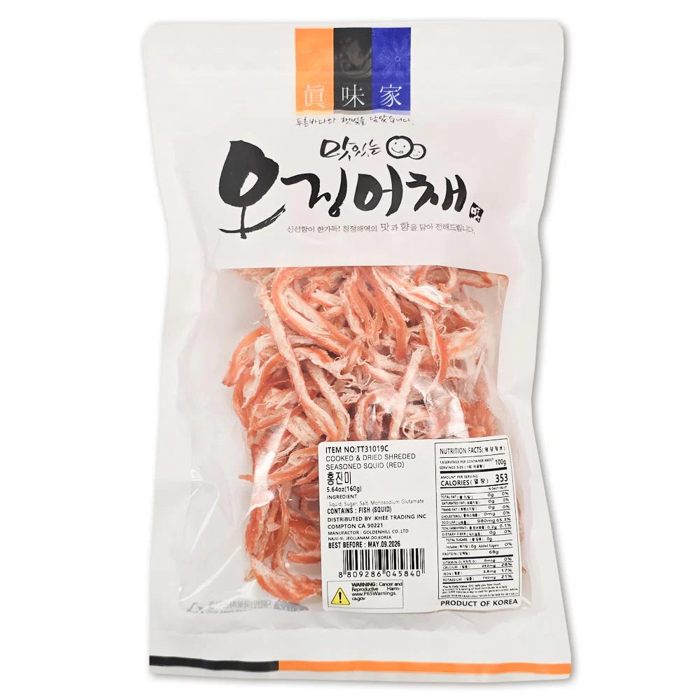 红津味鱿鱼丝（160克）