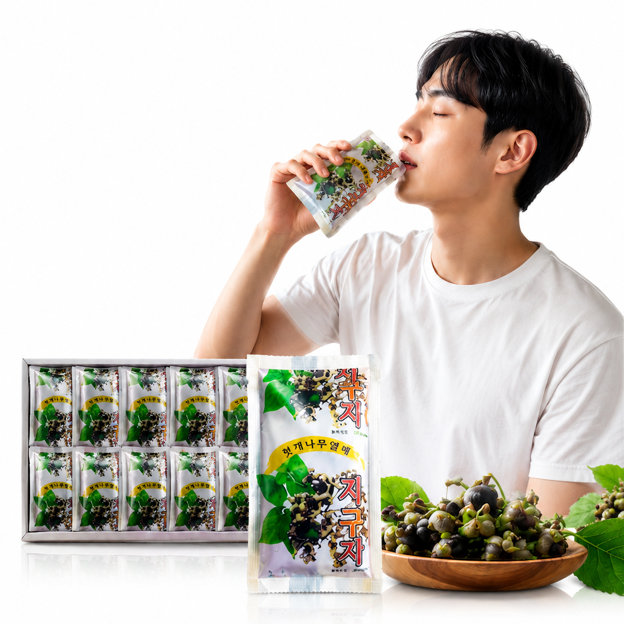 Oriental Raisin Tree Fruit Juice Concentrate 120ml X 10, 20packs