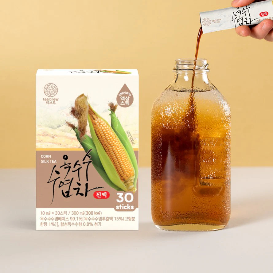 Cheonho N Care – Tea Brew Corn Silk Tea Concentrate (10ml × 30 Sticks)