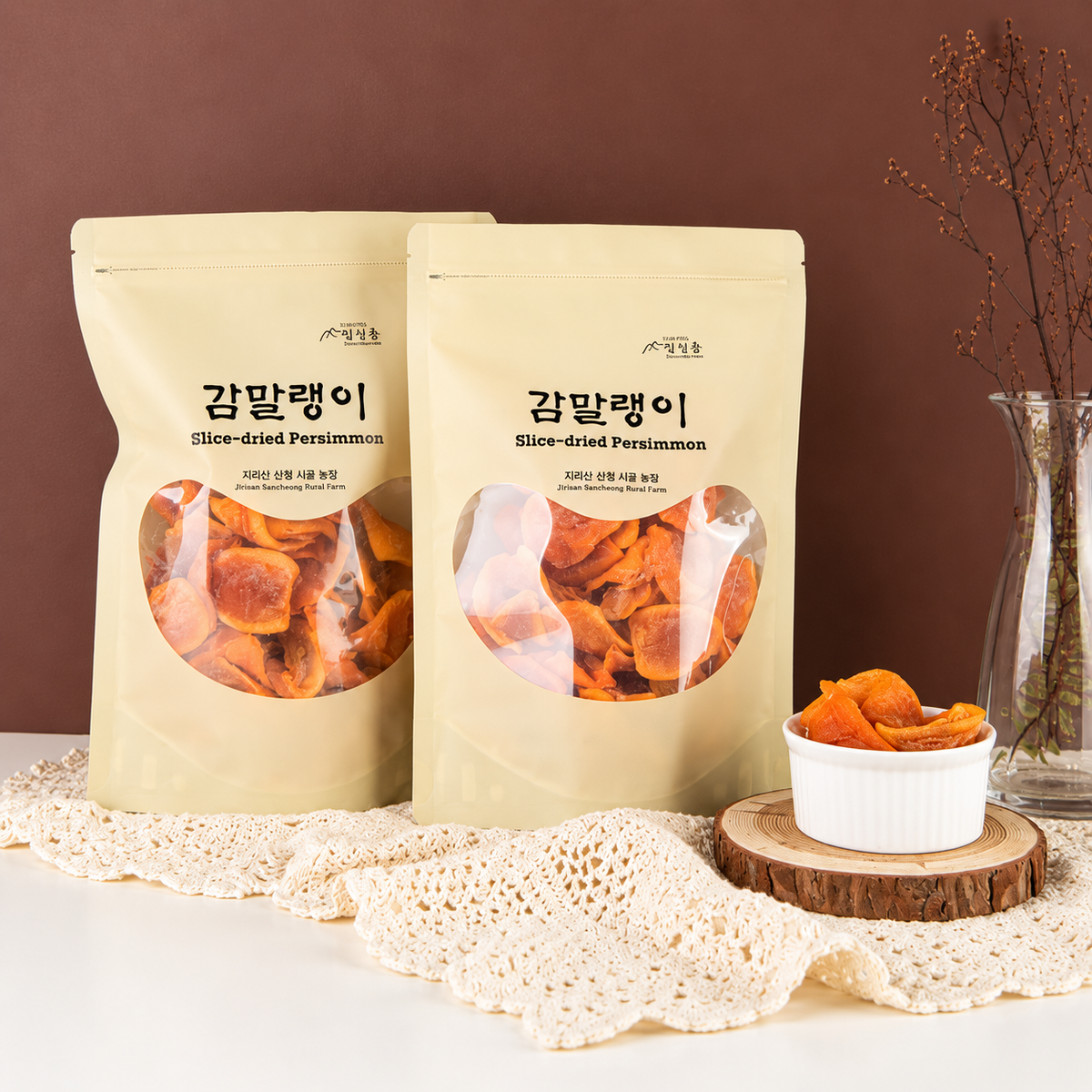 [지리산산청농장] 감말랭이 (500g)