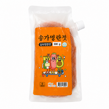 [송가수산] 저염 명란튜브 대용량 300g