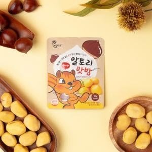 [Hadong] Altori Roasted Chestnuts (50g, 1.76 oz × 10 Packs)