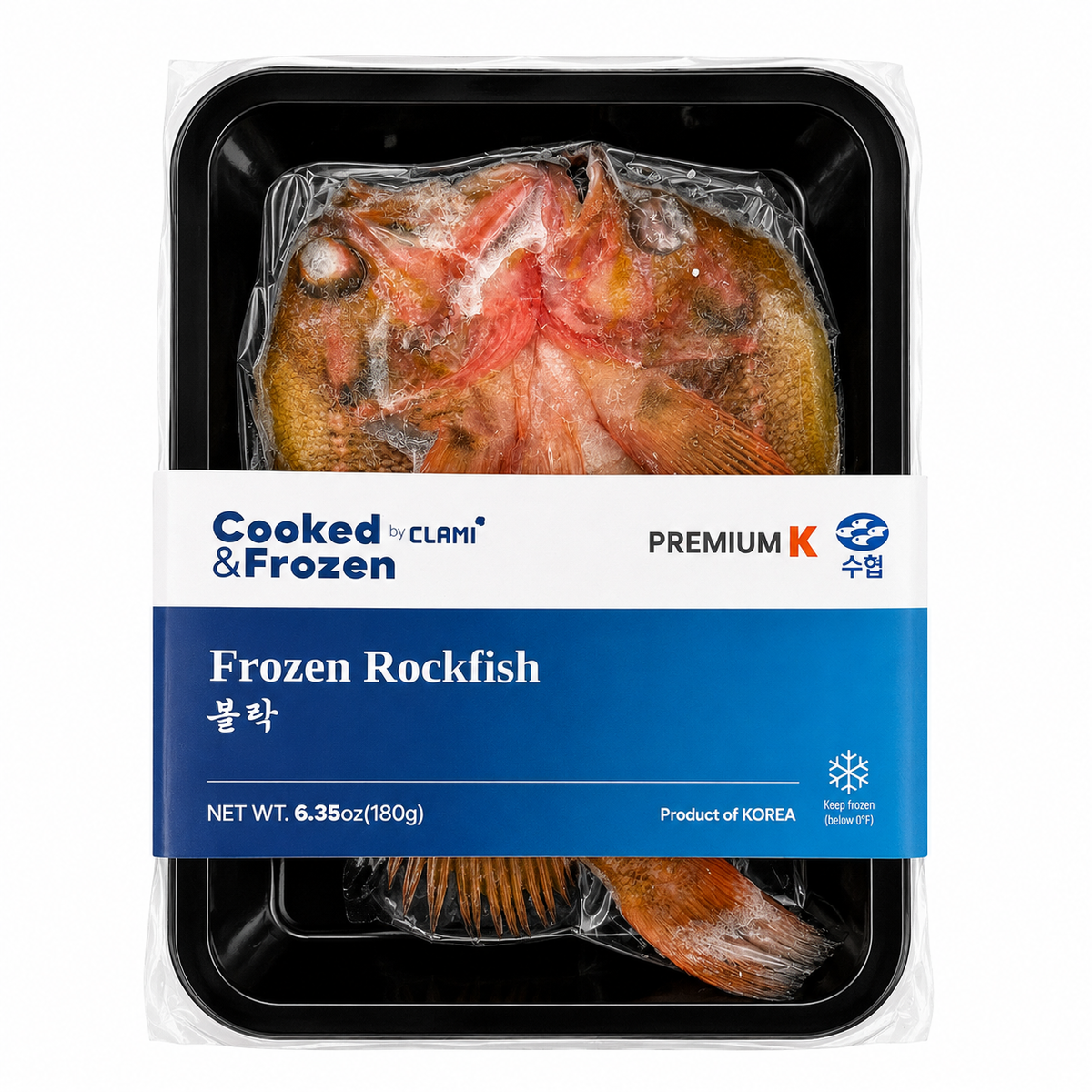 Frozen Rockfish (180g, 6.35 oz)