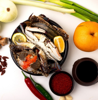 Super Premium Soy Sauce Marinated Female Blue Crab (Korean Gejang)-800g