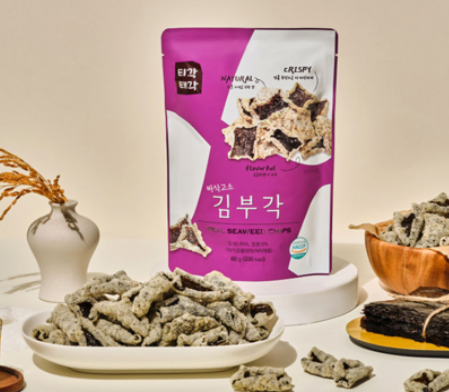 Korean Crispy Seaweed Snack (Kim Bugak) (60g)