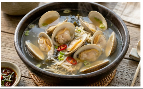Korean Hard Clam Cooked & Frozen (1kg)