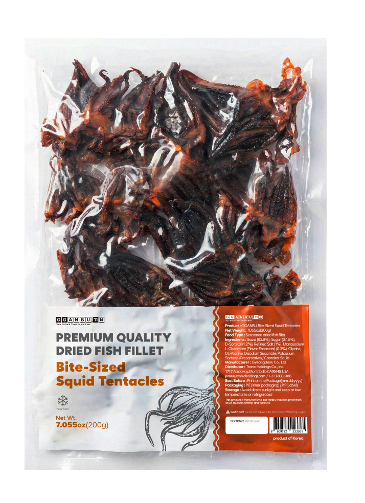 优质一口鱿鱼须干（200g）