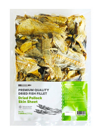 Premium Dried Pollock Skin Sheets (200g)