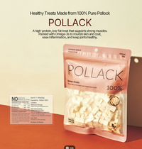 [Snack Uncle] Freeze-Dried  100% Pollack Dog Treats