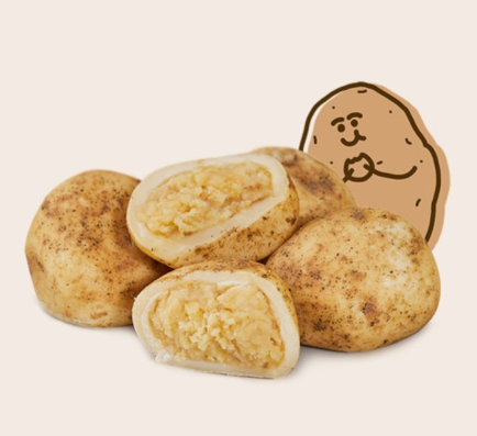 Chewy Potato Mochi Bread (120g x 4p)