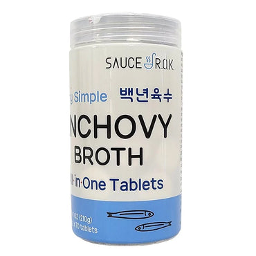 Sosrak 100-Year Broth Stock Cubes, Anchovy Broth (210g) (70 Cubes)