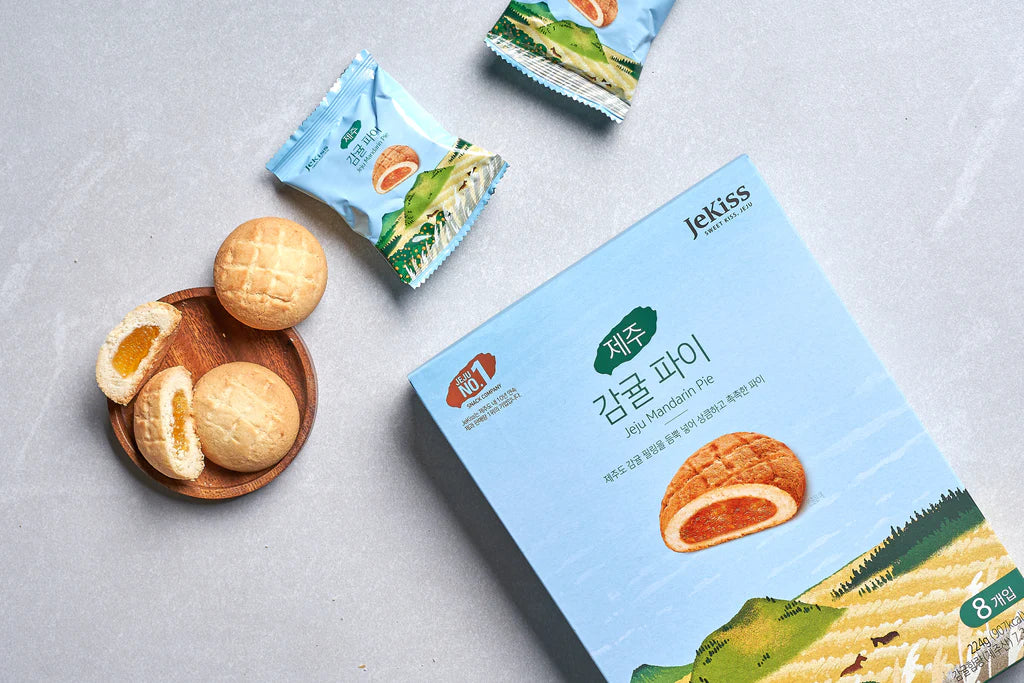Jeju Tangerine Pie (28g x 8 Pieces)