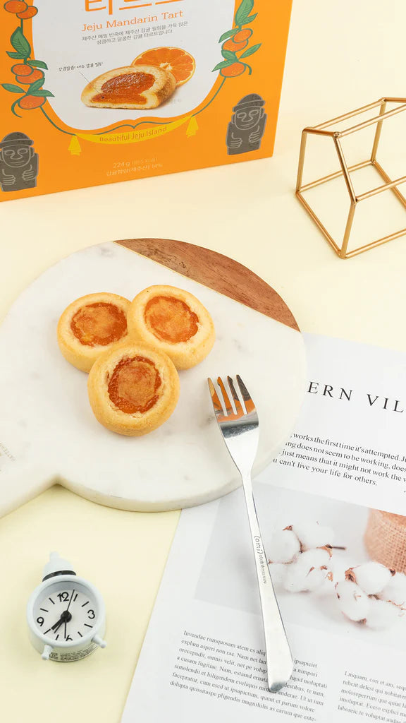 Jeju Tangerine Tart (28g x 8 Pieces)