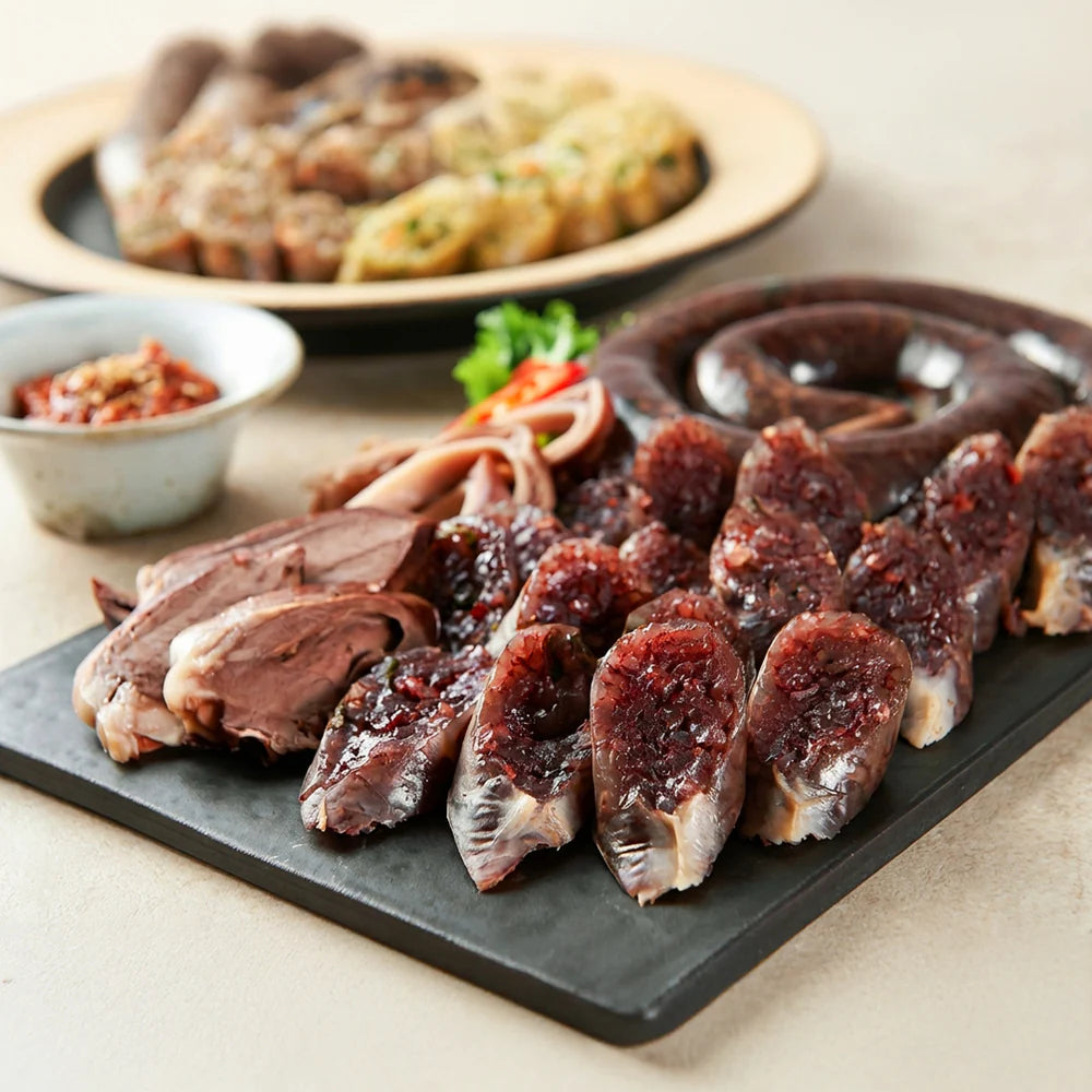 Premium Glutinous Sundae (Korean Blood Sausage) (16oz, 1lb)