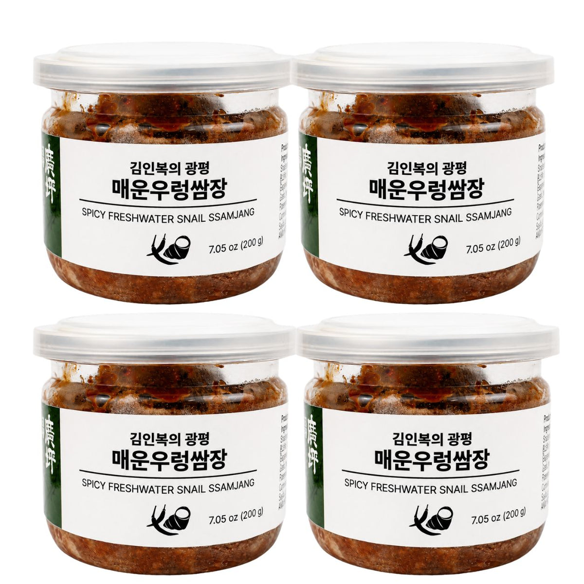[김인복의광평] 매운 우렁쌈장으로 쌈 파티 (매운 우렁쌈장 x 4팩) 