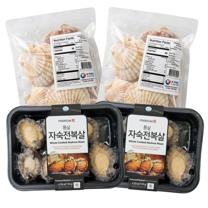 Butter’s Best Friends Set 🧈 Abalone + Scallops