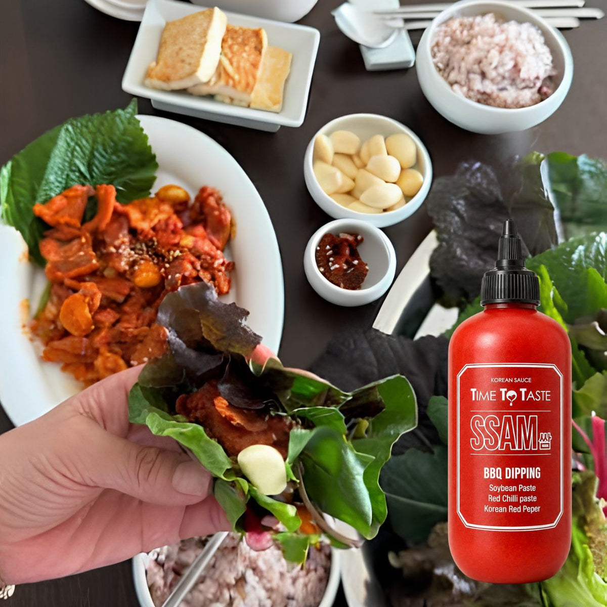 [TTT] SSAM Red ( 매운쌈장, BBQ 소스, 300g)