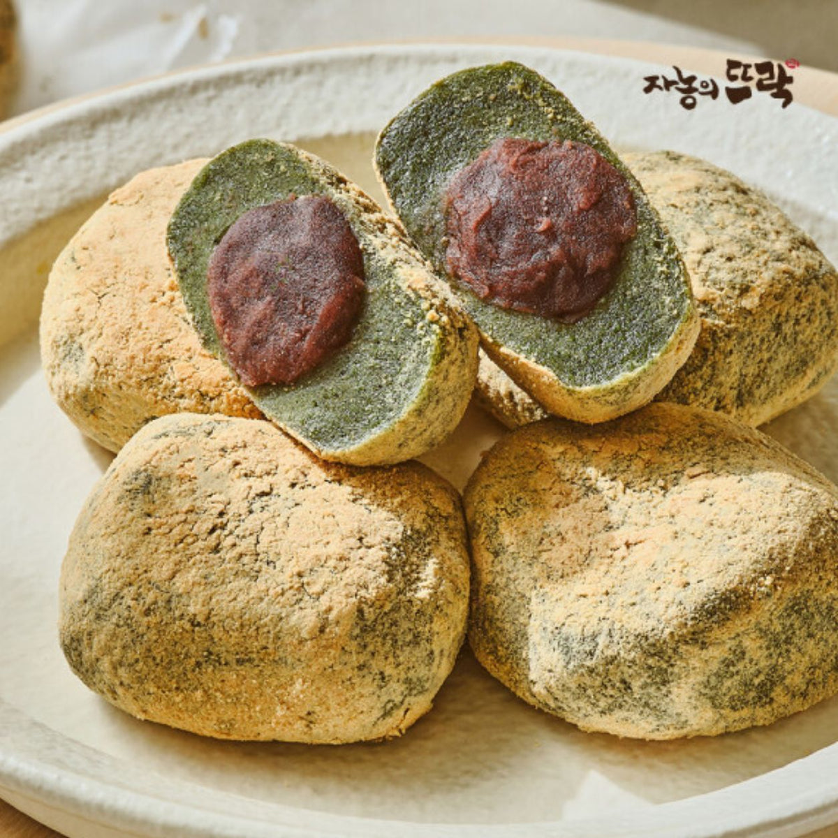 [자농의뜨락] 쑥콩떡 (1kg)