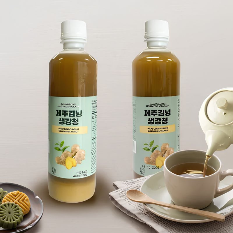 [Jeju Gimnyeong] Ginger Tea Syrup (400ml, 13.5fl oz)