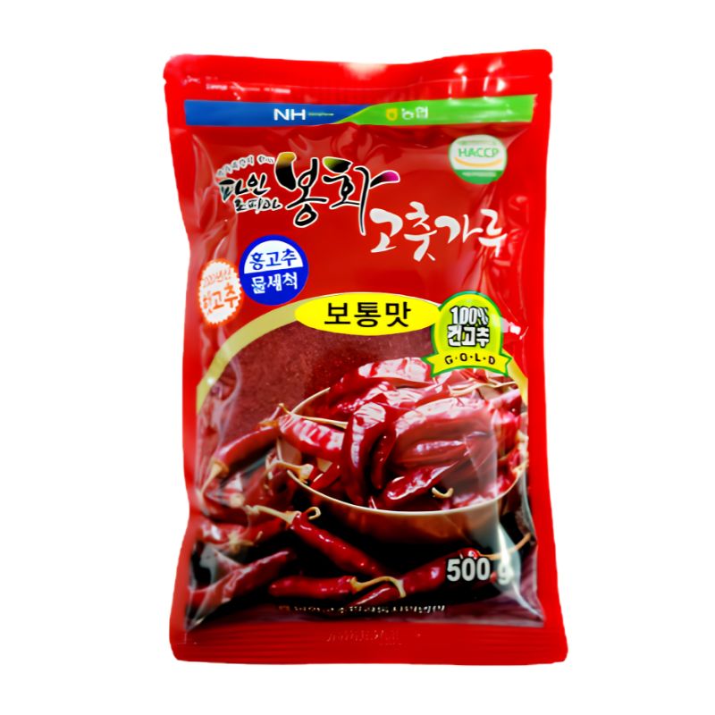 [Bonghwa] Red Pepper powder - Mild (500g, 17.64oz)