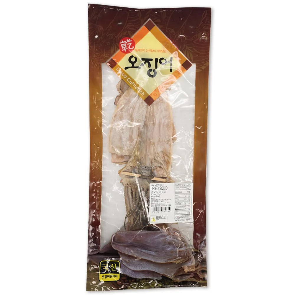 金山 干鱿鱼 3只装