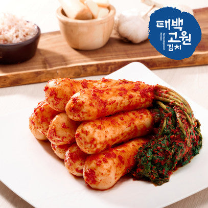 🚨 Pickup [Taebaek Highland ]Ponytail Radish Kimchi (Chonggak Kimchi) (3kg, 6.61lb)