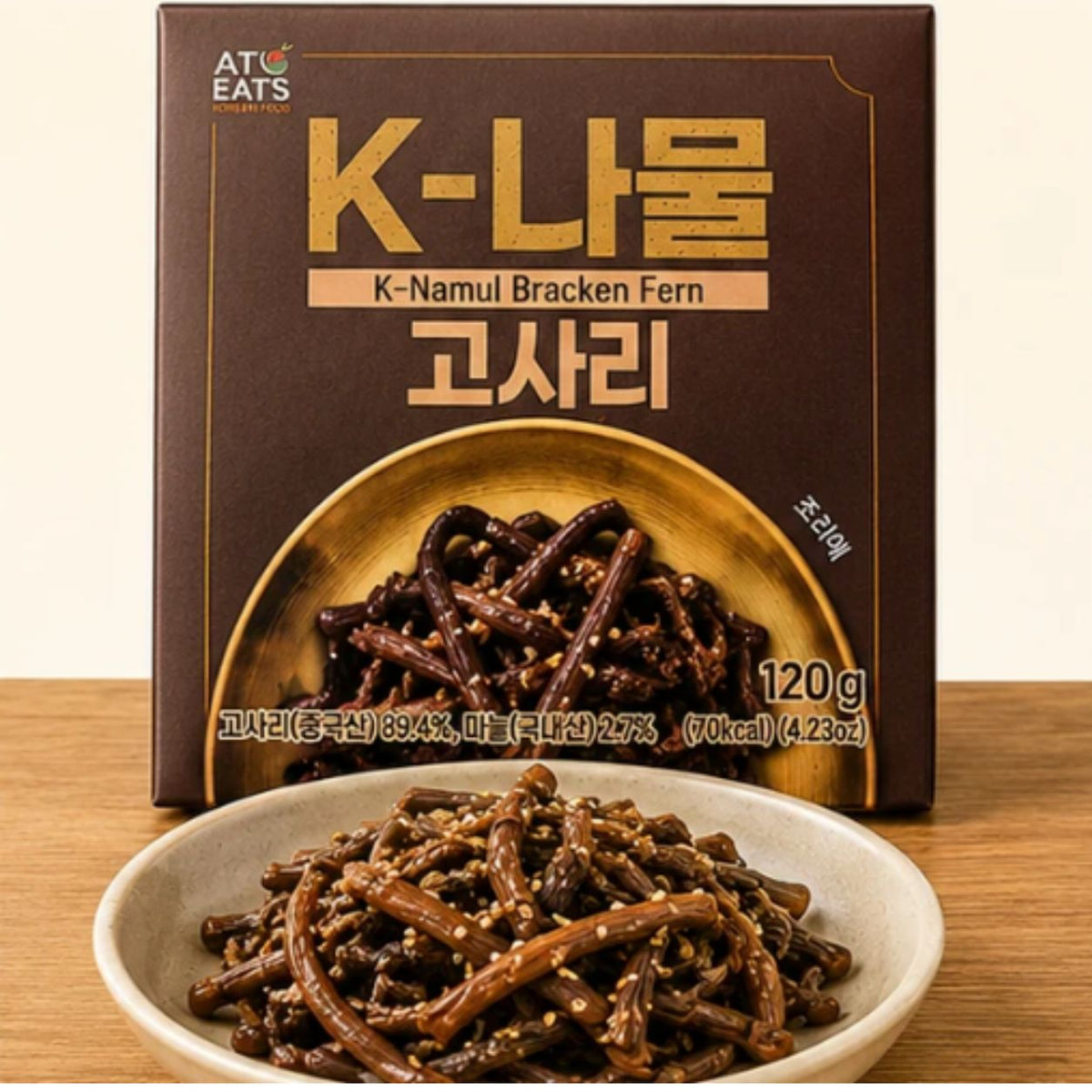 [K-Namul] Bracken Fern (120g, 4.23 oz)