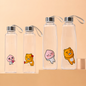 Kakao Family Water Bottle Set ( 2 Slim Bottle + 2 Large Water Bottle)