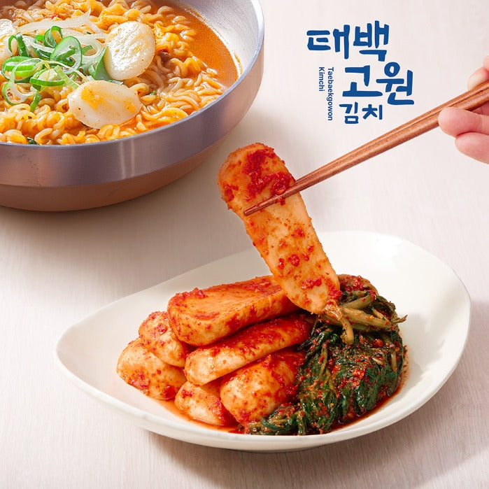🚨 Pickup [Taebaek Highland ]Ponytail Radish Kimchi (Chonggak Kimchi) (3kg, 6.61lb)