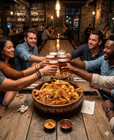 Sweet Dried Pollock Snack 3 Set 🍺