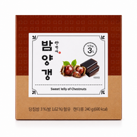 【Yanggaengae】韩国传统栗子羊羹 (240g, 8.47oz)