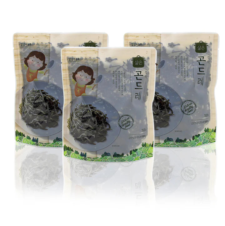 Ready-to-Use Boiled Gondre Greens(300g)