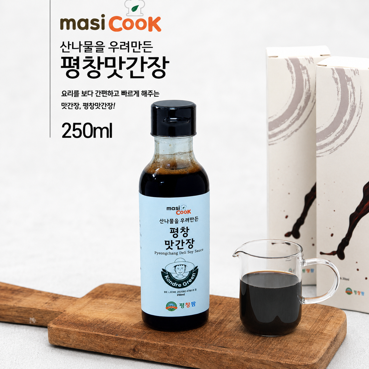Pyeongchang Soy Deli Sauce(250ml, 8.45fl oz)