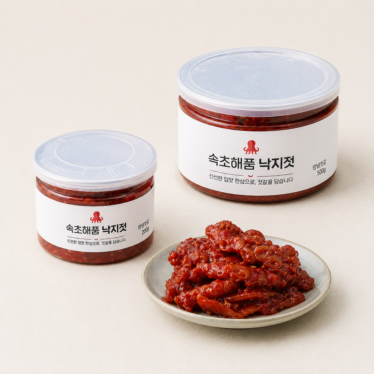 [Sokcho] Seasoned Salted Octopus (160g, 5.64oz)