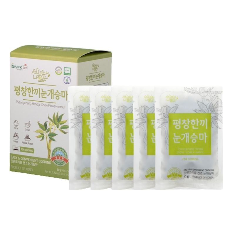 [평창팜] 한끼 눈개승마 (2인분 x 5팩, 10g x 5팩)
