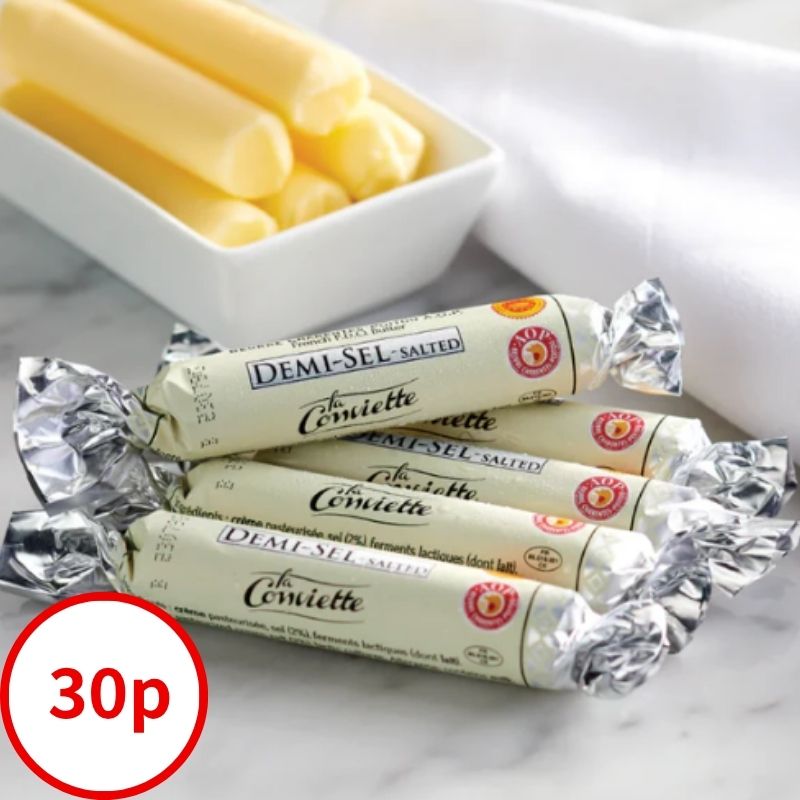 [라 콩비에트] 솔티드 버터 (Demi-Sel)-15g x 10p