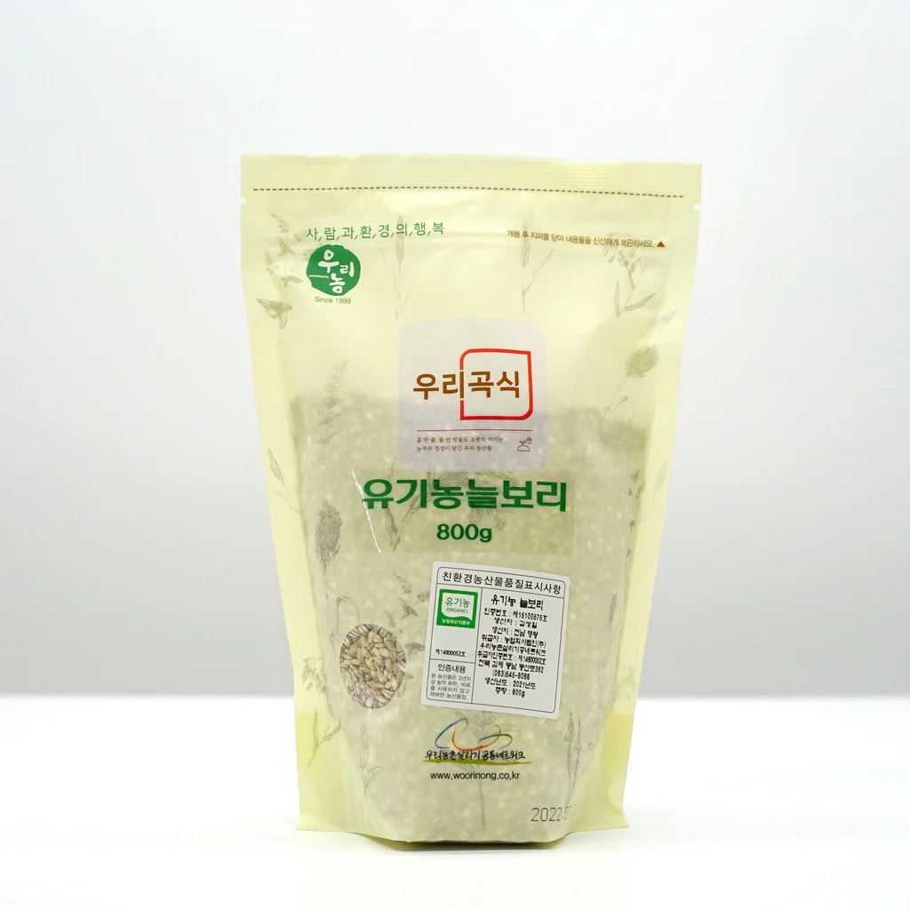 我们谷食 有机大麦 800g
