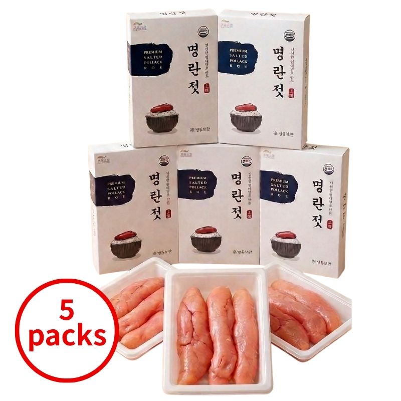 A Full Meal with Pollack Roe Set [ x 5 packs ]