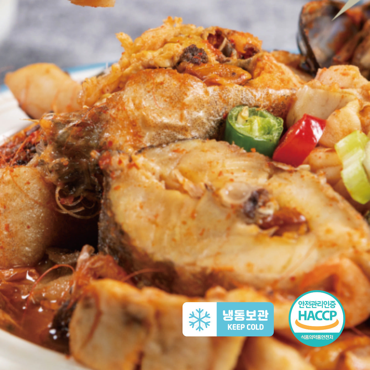 Jeju Gimnyeong Frozen Seafood Mix with Pollack