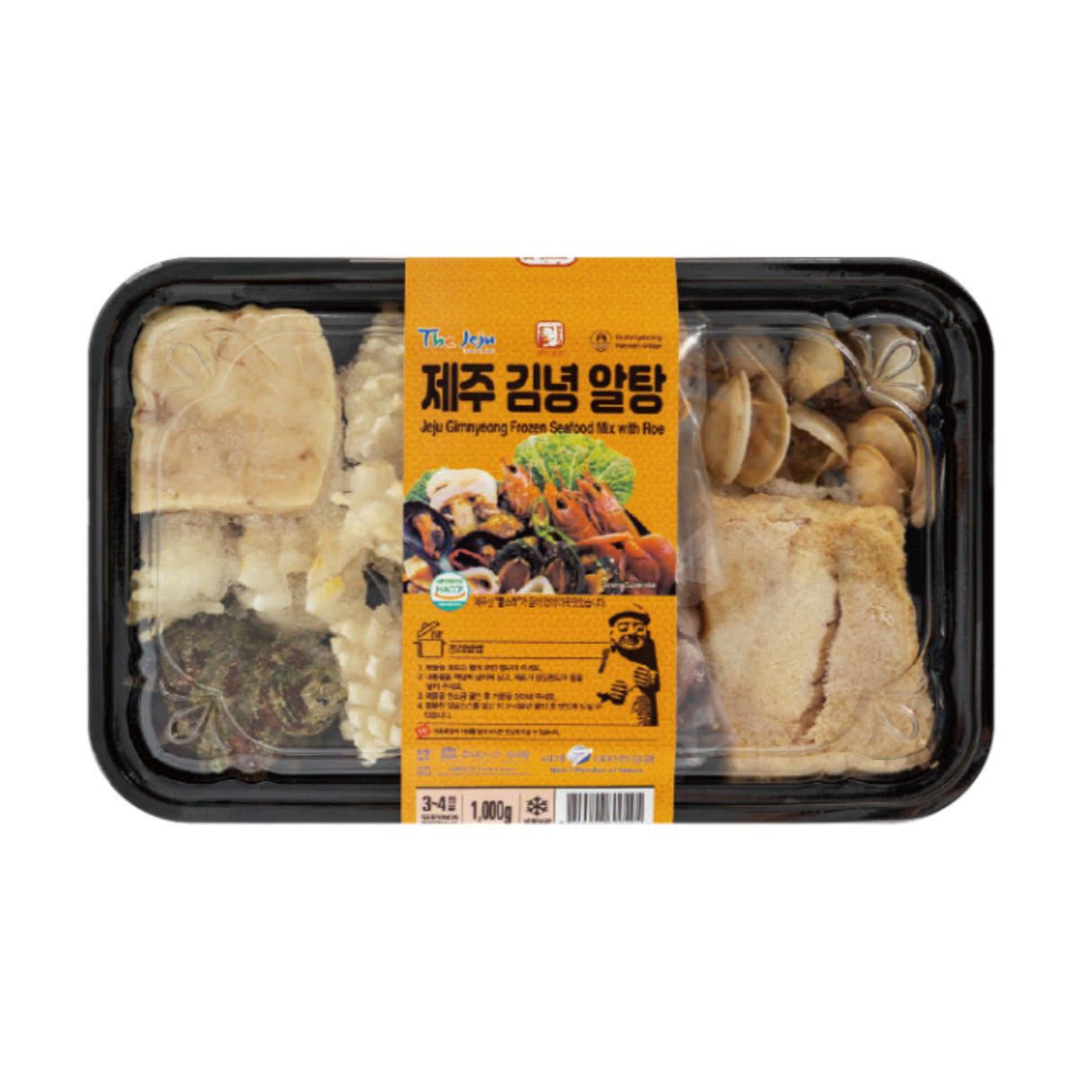 Jeju Gimnyeong Frozen Seafood Mix with Roe