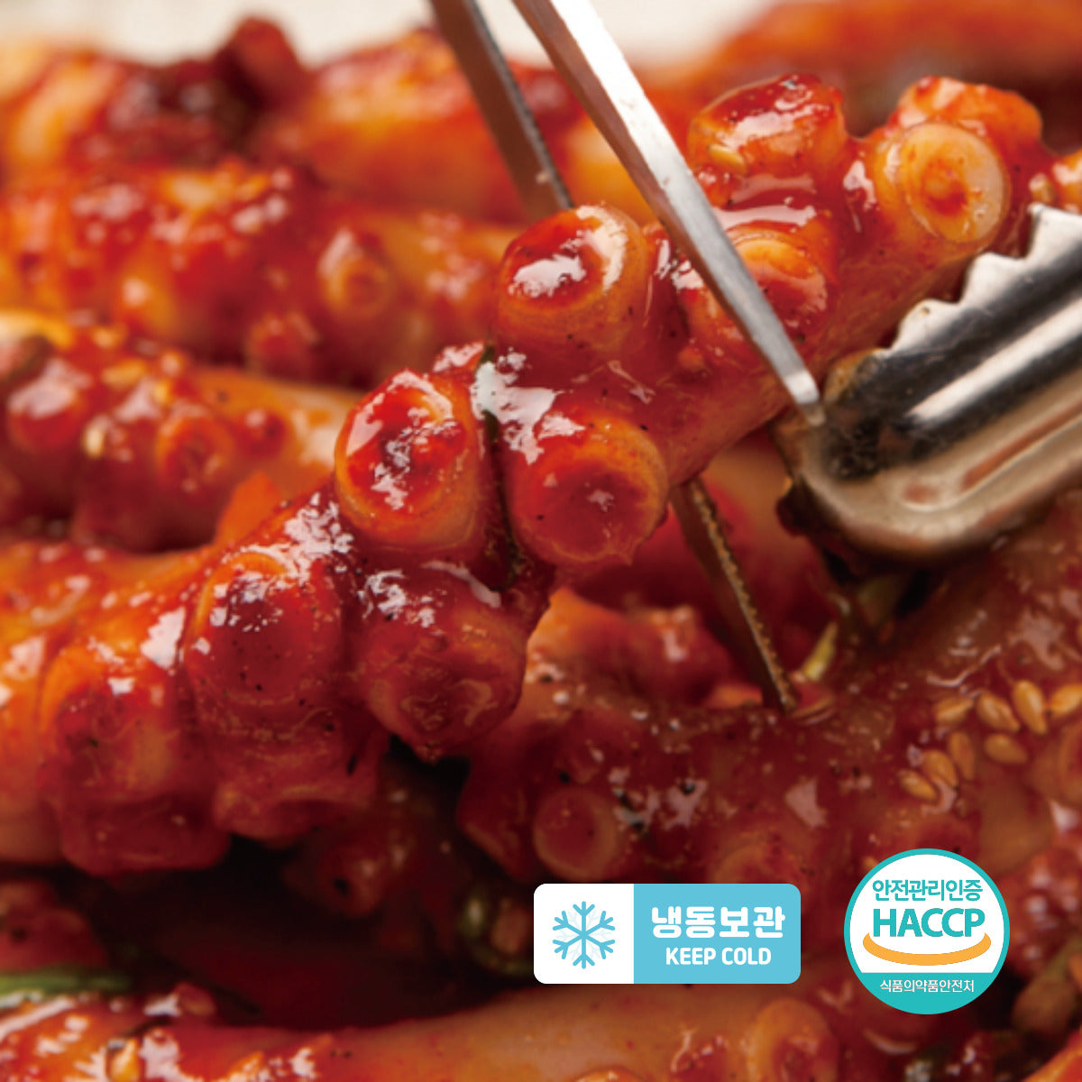 Jeju Gimnyeong Frozen Stir-Fried Long Arm Octopus